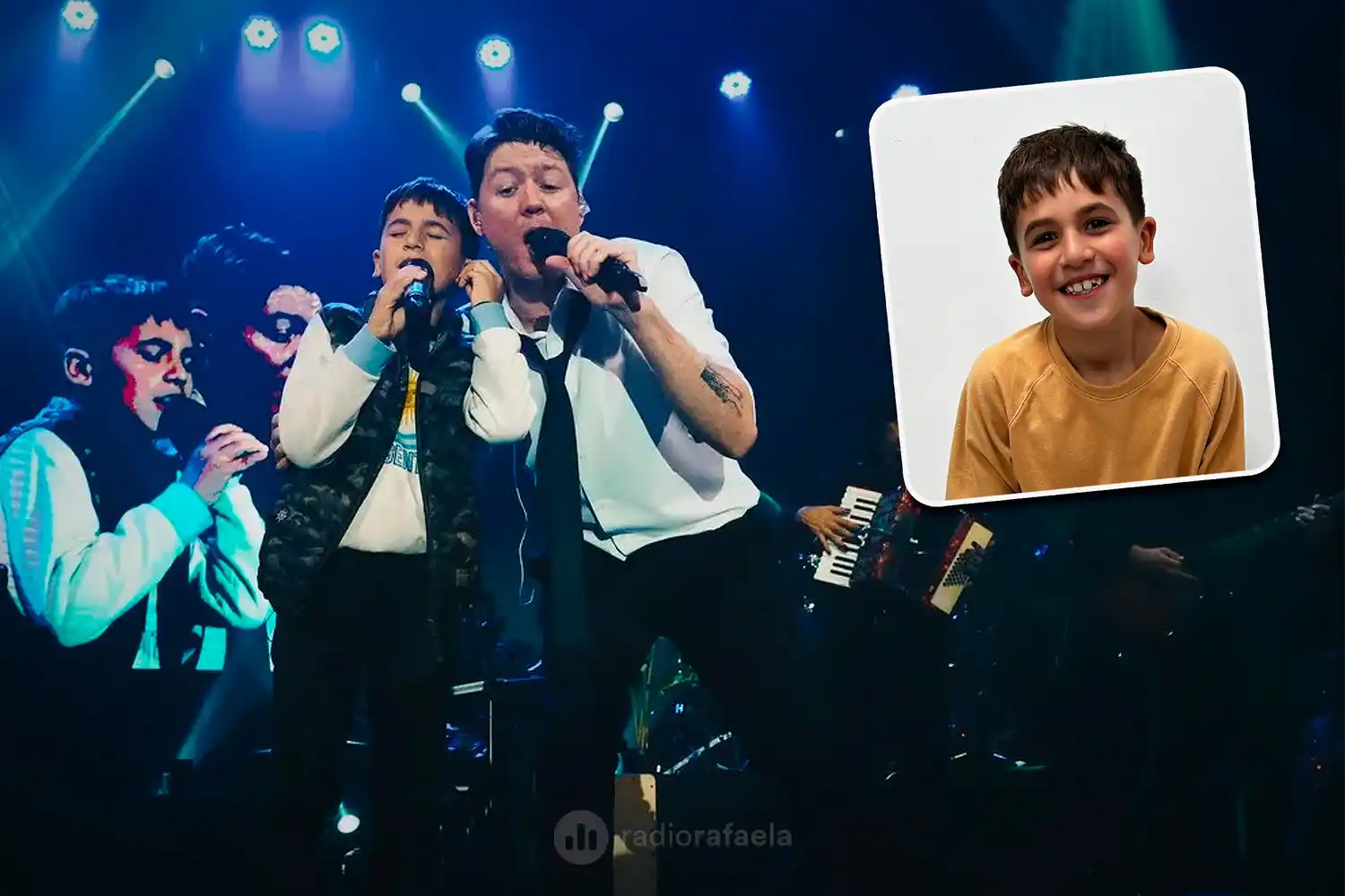 VIDEO | Sueño cumplido para Lucho: la historia del niño rafaelino que emocionó a todos cantando con Emanero