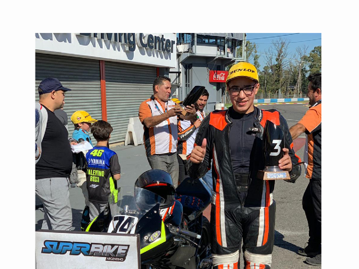 Tomás Acevedo fue tercero