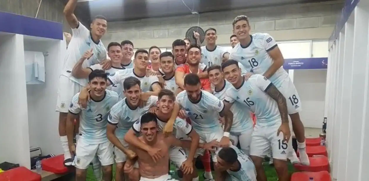 La Argentina Sub 23 derrotó 1-0 a Ecuador 