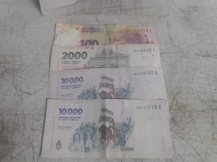 El detenido se había llevado más de 22 mil pesos en efectivo.