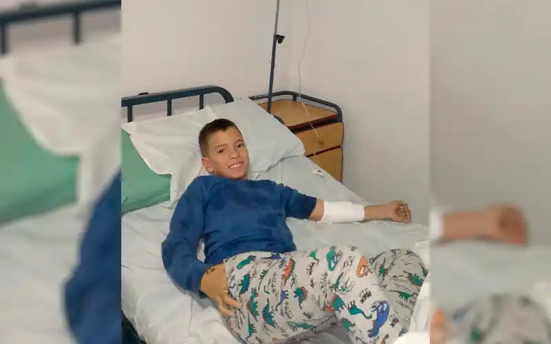 Agradecimiento al Hospital de la familia de Joaquín