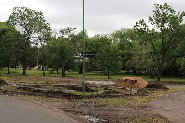 Preparan el Parque Unzué para la temporada veraniega 
