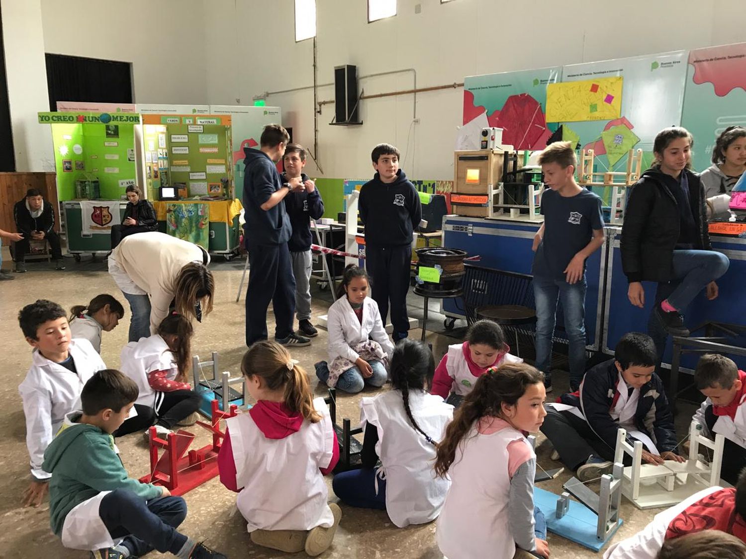 "Estación Ciencia" continúa recorriendo la Provincia y ya desembarcó en Suipacha