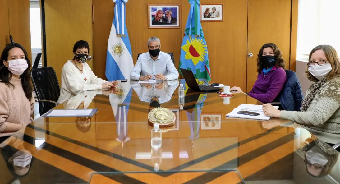 Avellaneda: Ferraresi mantuvo un encuentro con Mayra Mendoza y autoridades de Vialidad Nacional