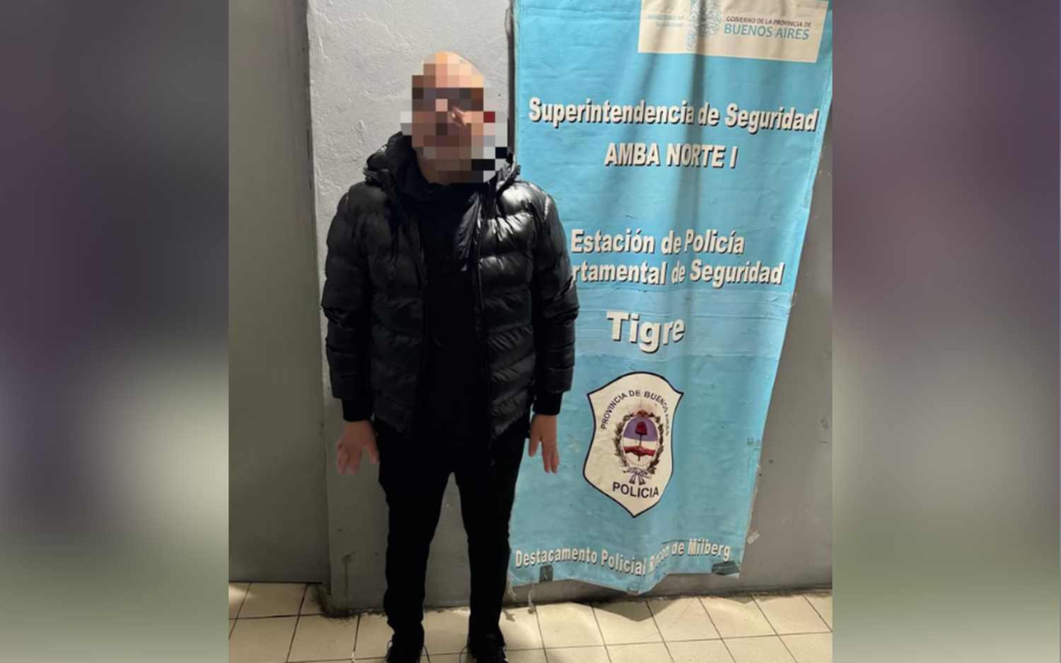 Martín Sendoa detenido