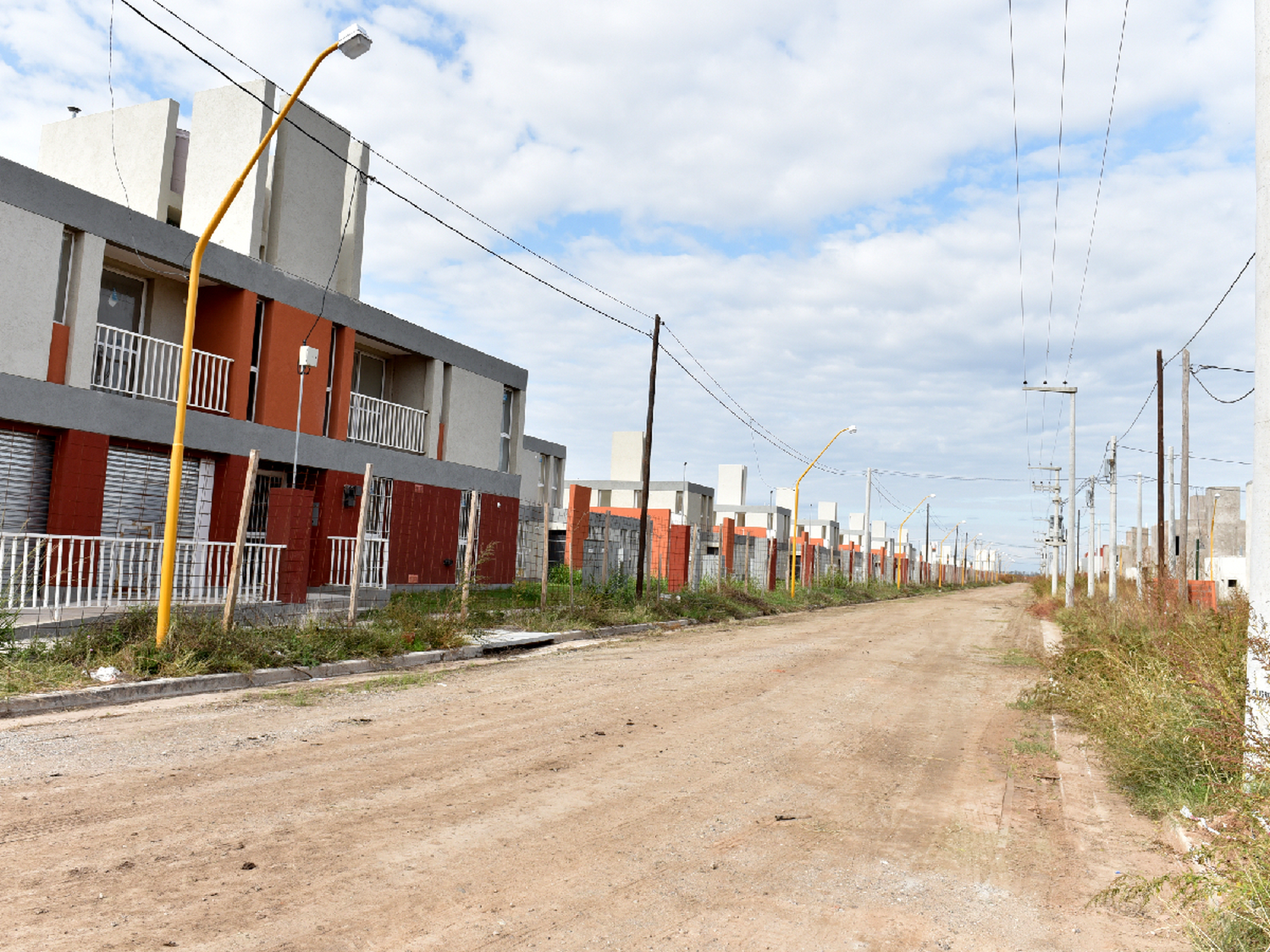 Avanzan las obras de infraestructura en las 432 viviendas