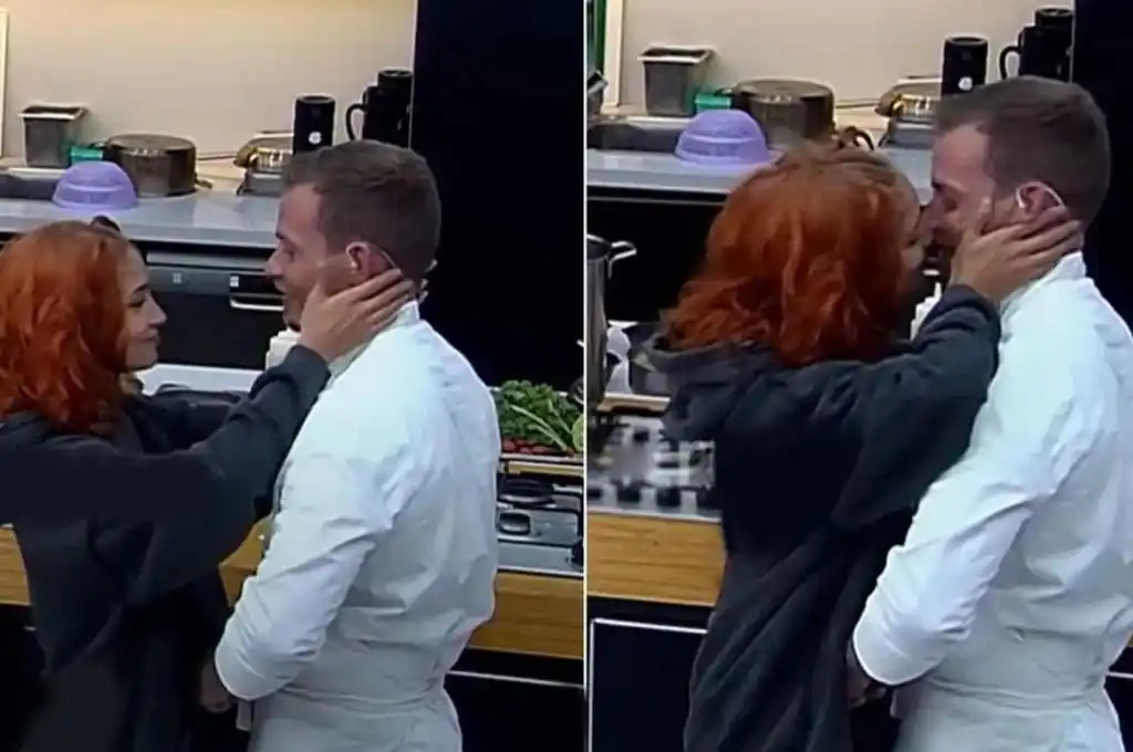 Melody Luz junto a Santiago del Azar