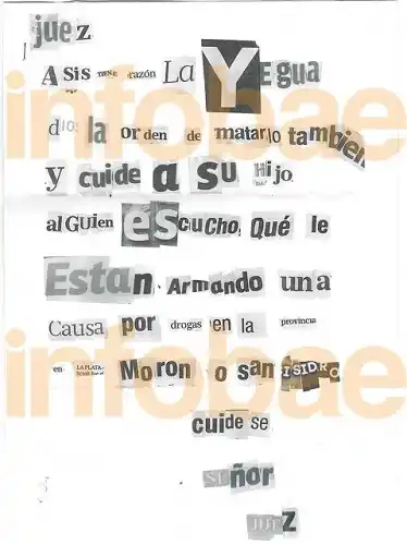 Esta es la amenaza que recibió el juez Bonadio