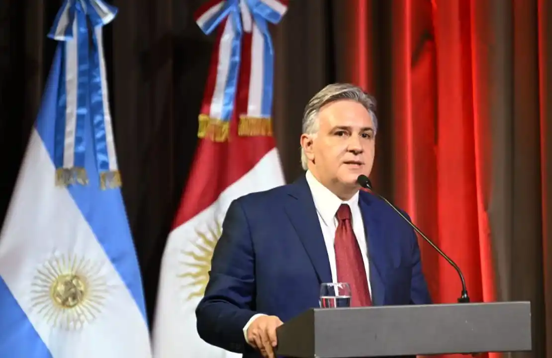 El gobernador de Córdoba, Martín Llaryora.