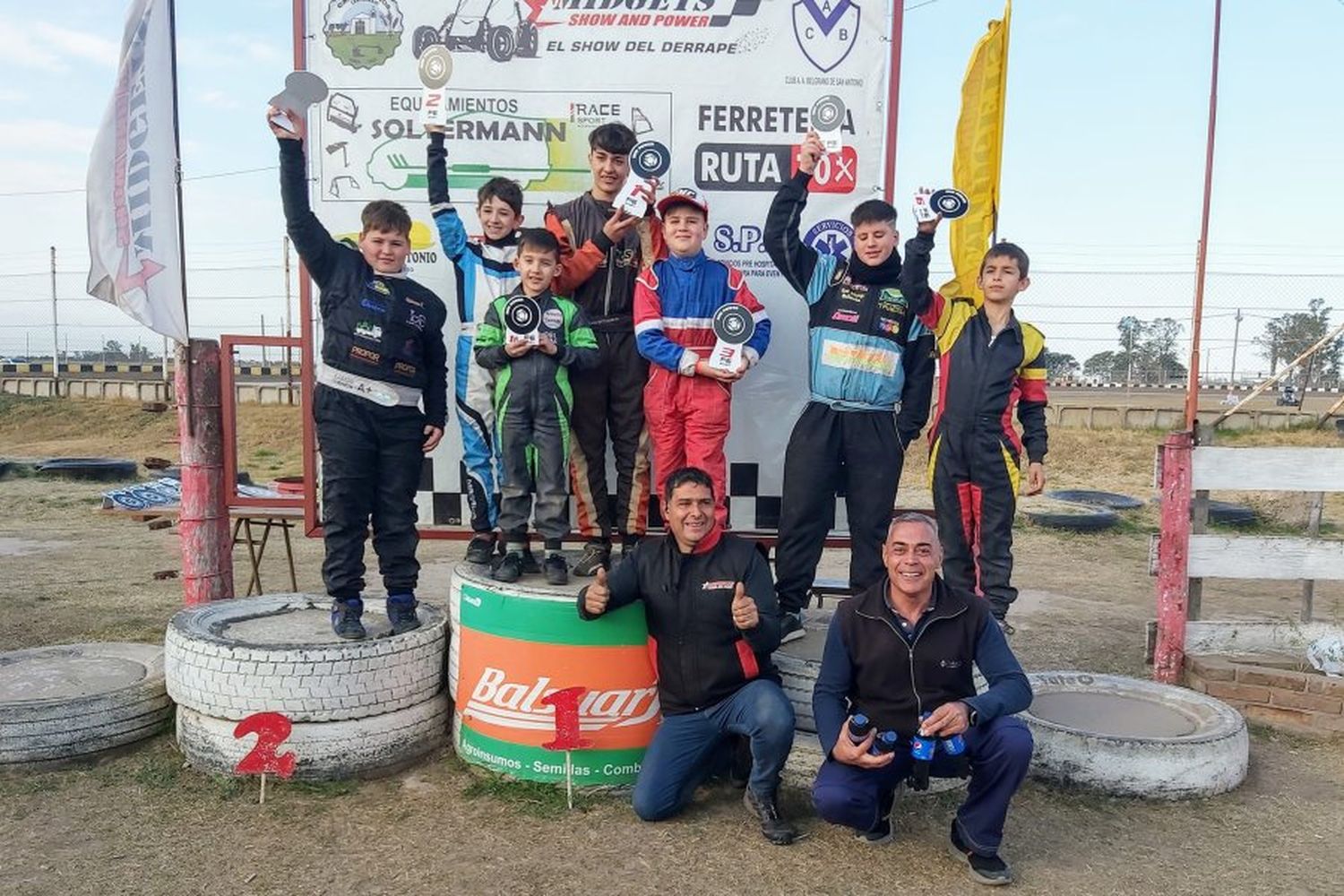 Luis Kunz y Joaquin Battaglino ganaron  en San Antonio