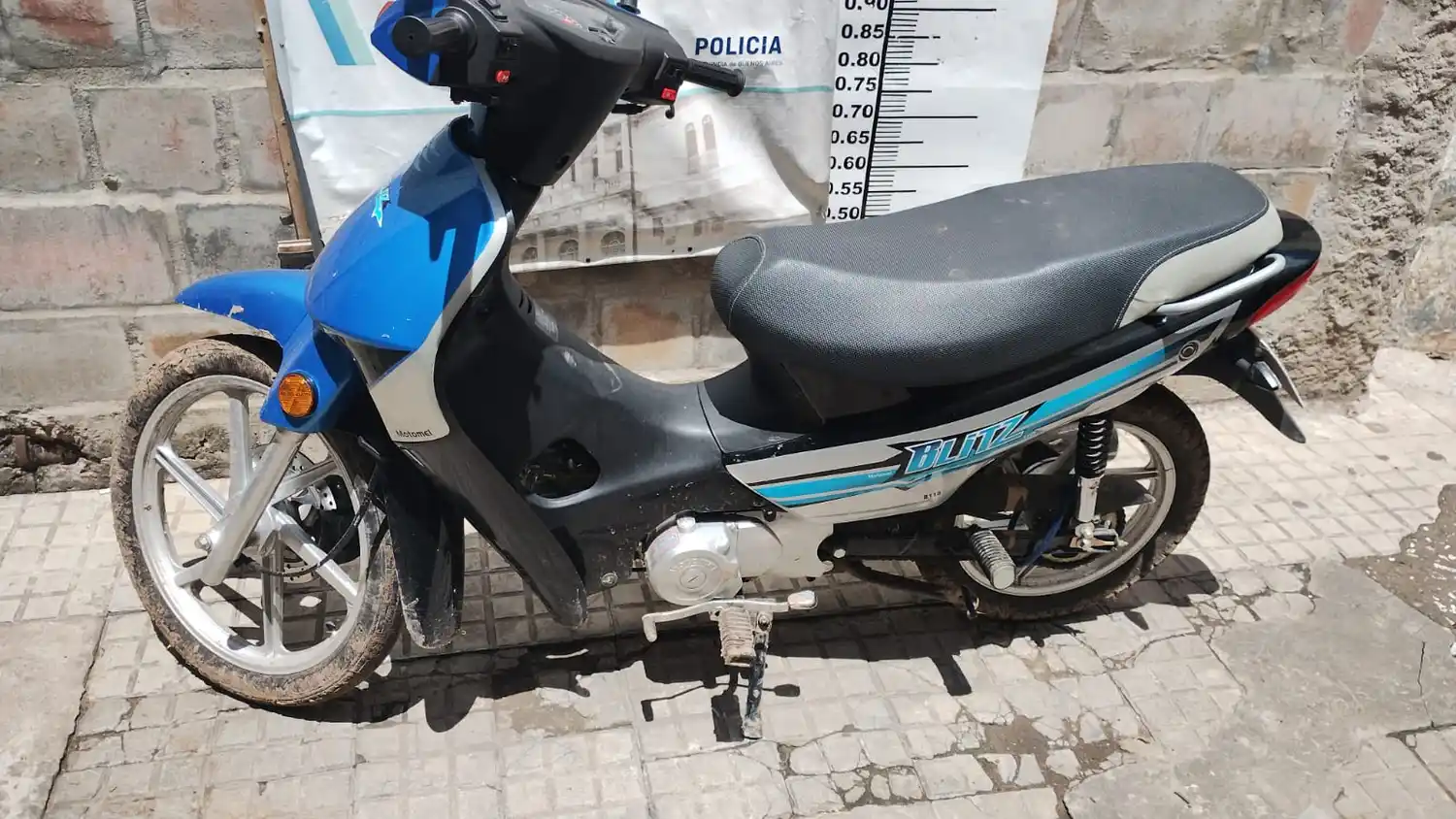 Recuperaron la moto robada por dos menores en Mitre al 1400