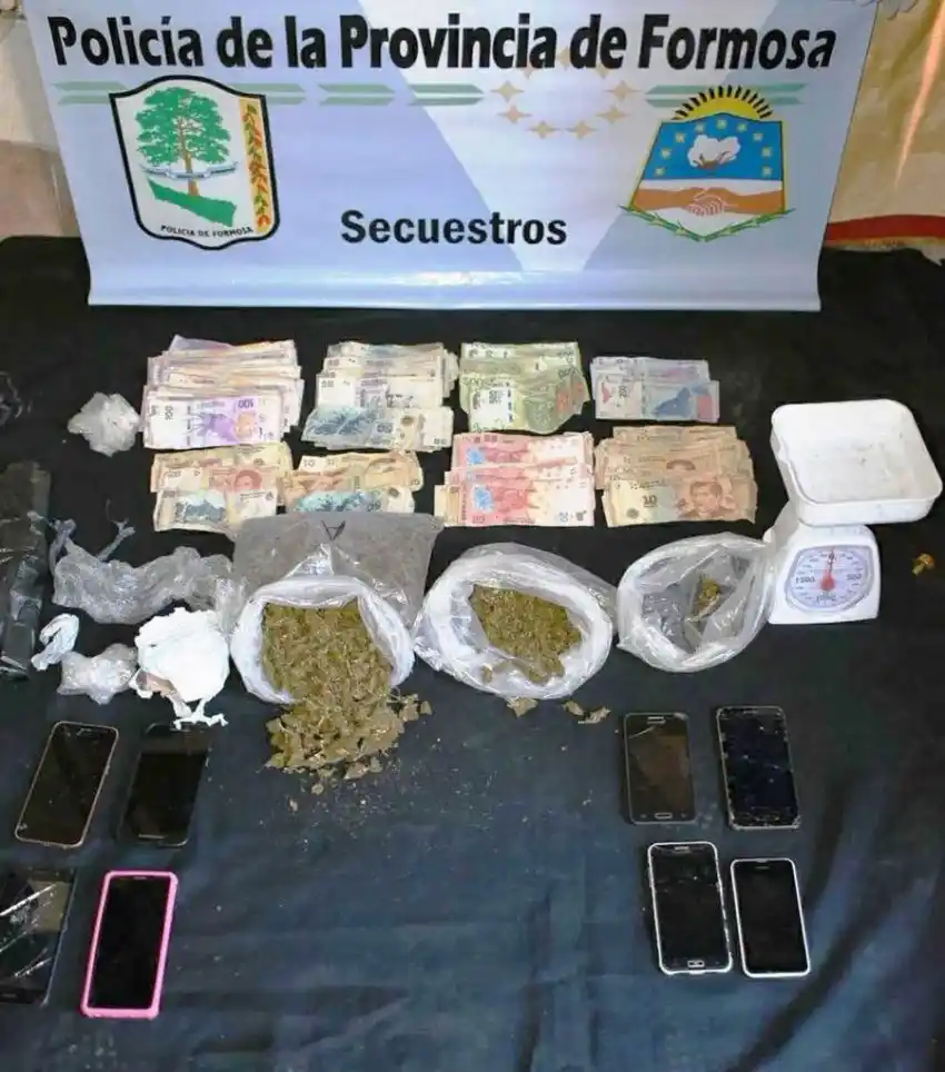 Desarticulan otro centro de distribución de drogas al menudeo