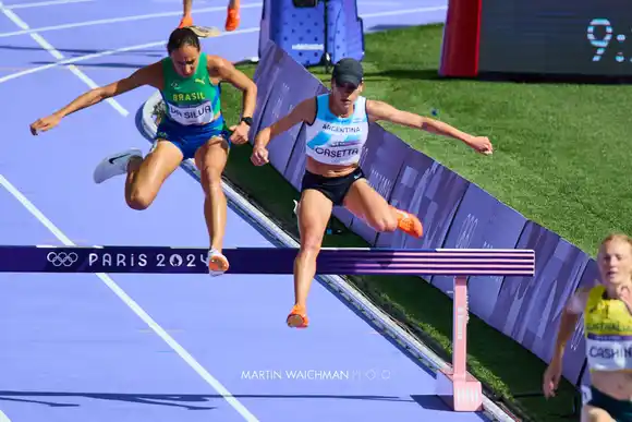 Belén Casetta compitió en París