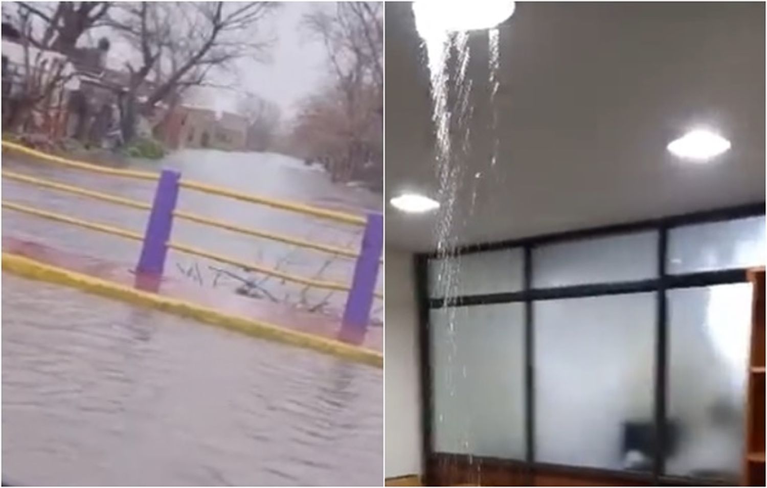 Temporal y alerta: Afectados Quilmes, Ensenada, Berisso y Florencio Varela