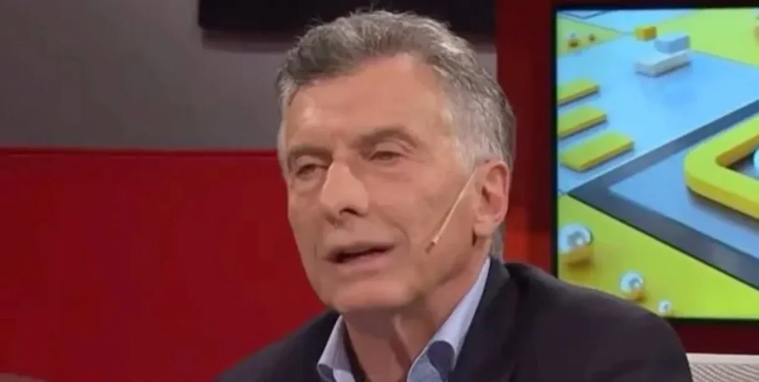 Mauricio Macri este lunes por la noche tras el balotaje.