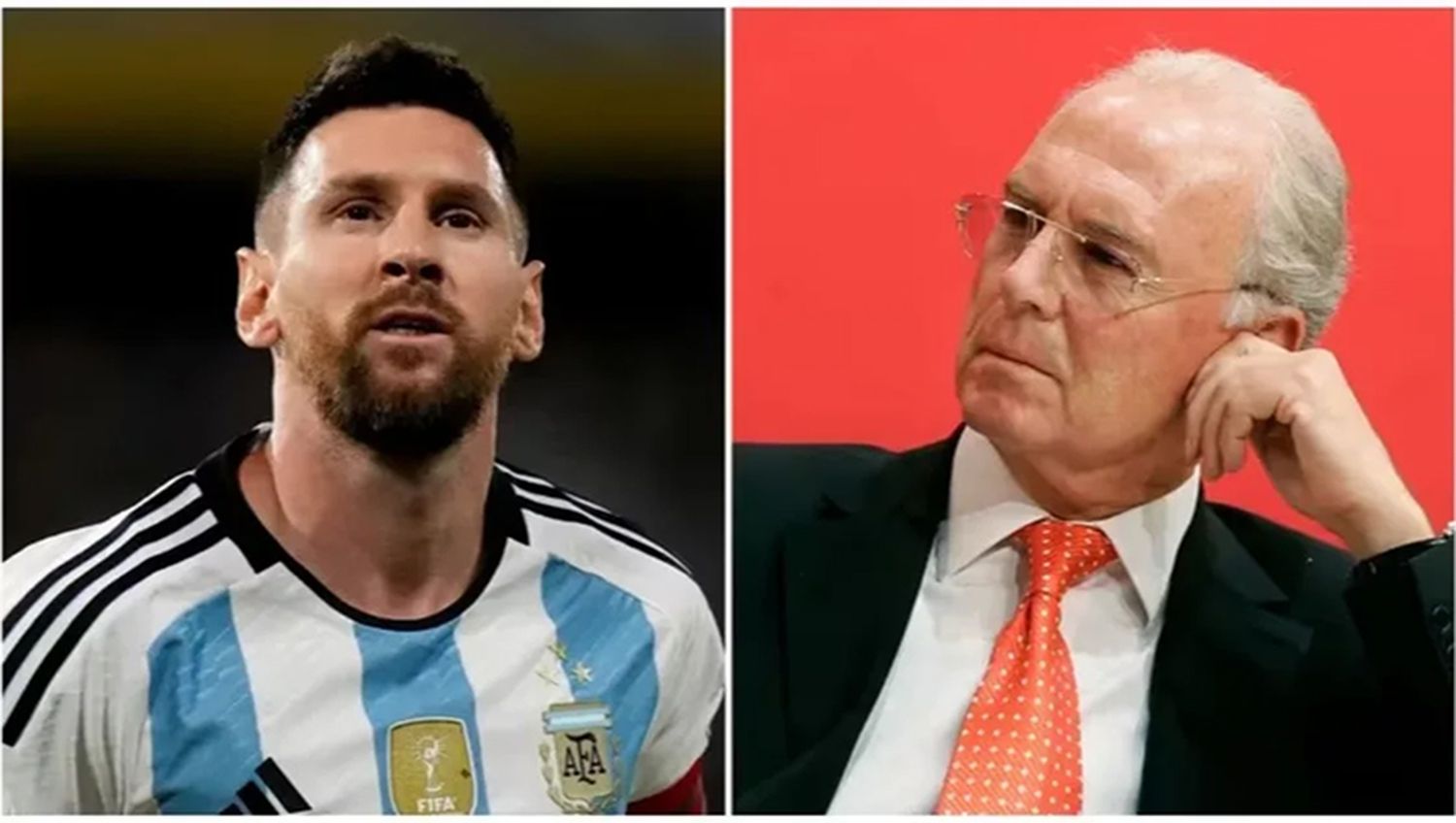 Messi - Beckenbauer.