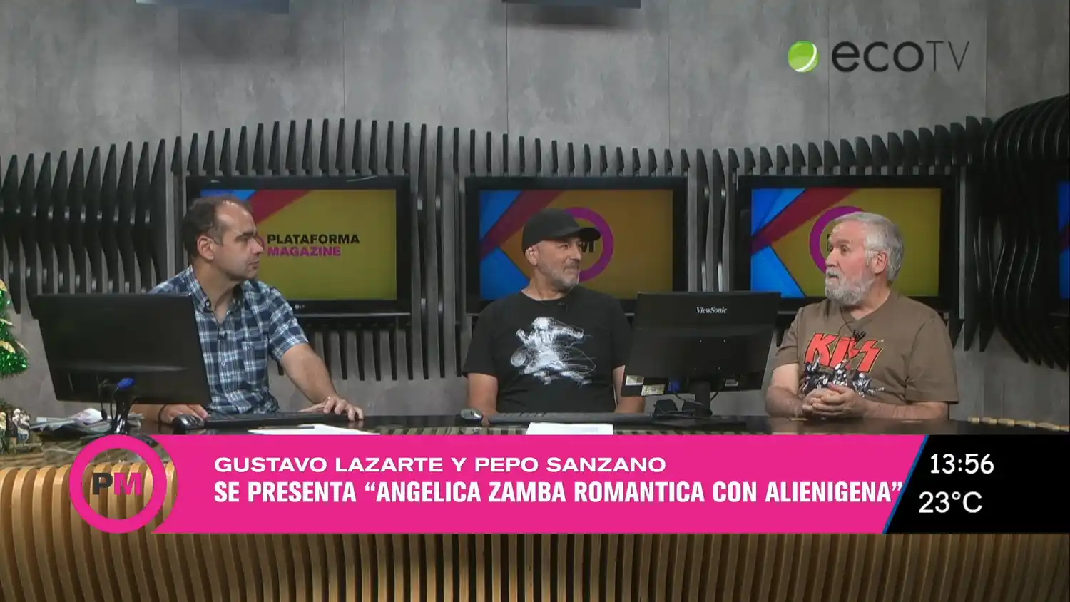 Se presenta 'Angelica zamba romantica con alienigena'