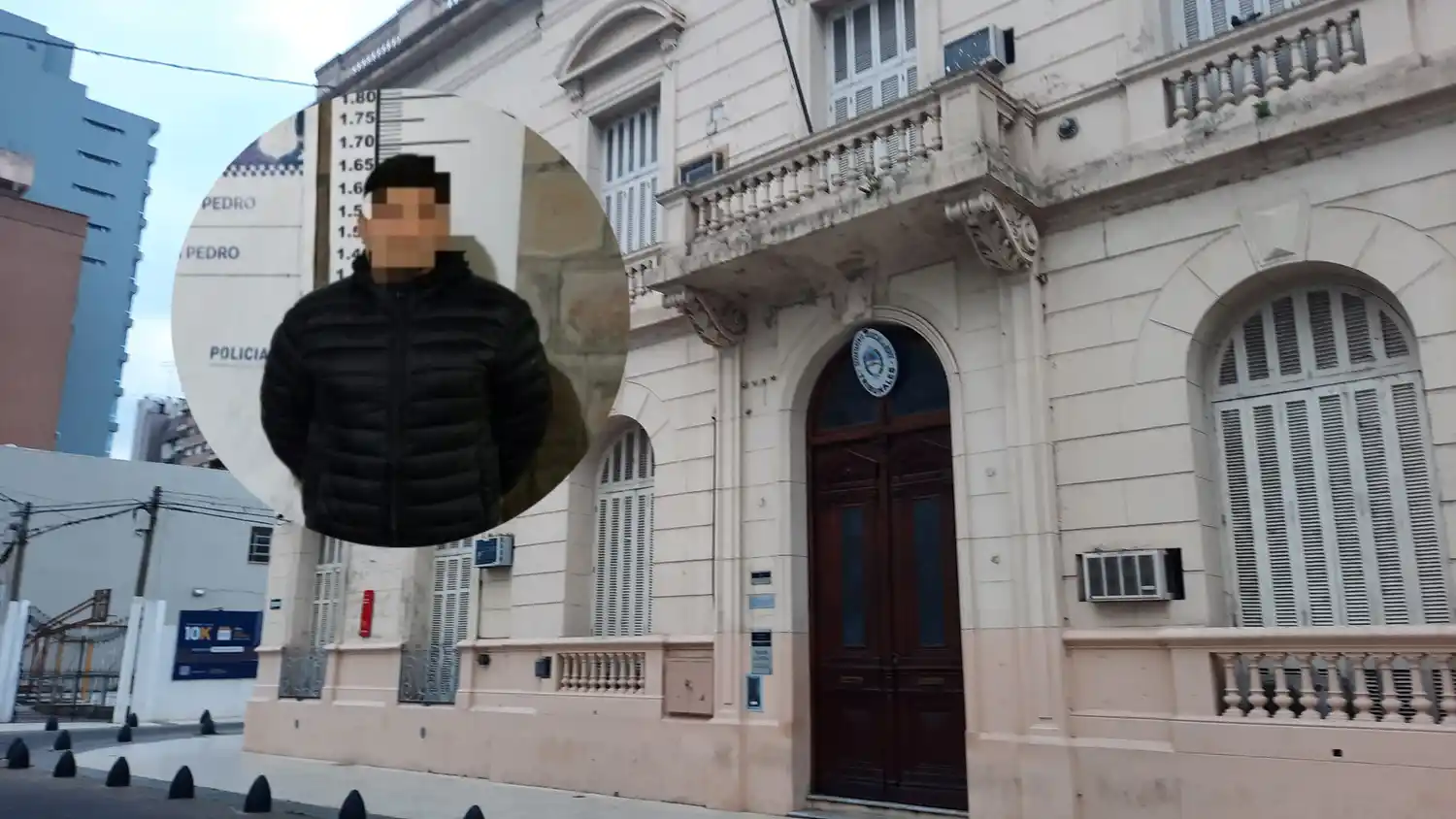 Diego Guilmen fue detenido tras ser condenado por la Justicia de San Nicolás.