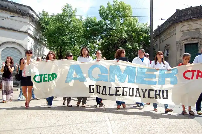 Agmer resolvió un paro por 72 horas y evalúan realizar movilizaciones