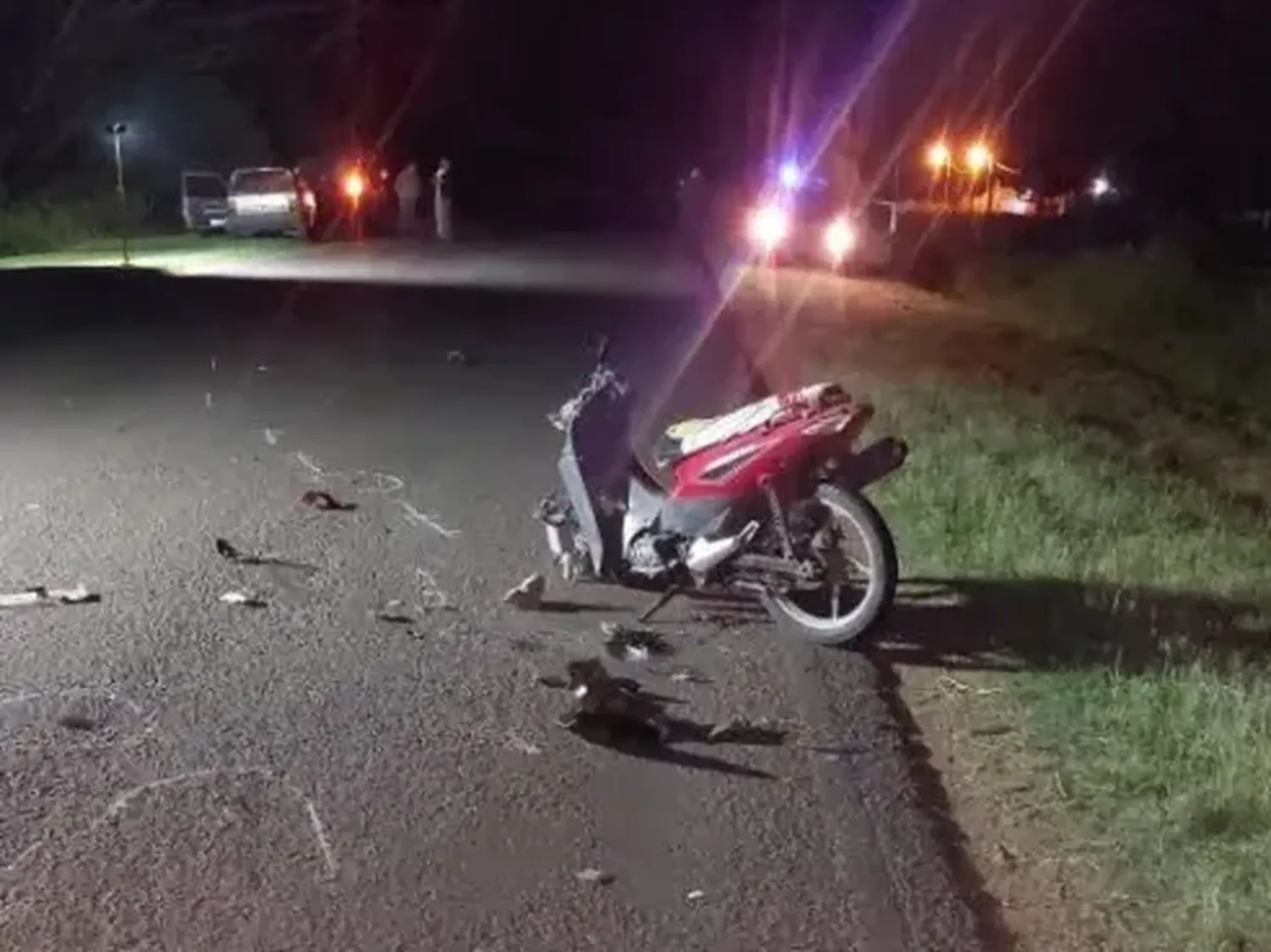 Un motociclista perdió la vida luego de un choque fatal en una ruta provincial