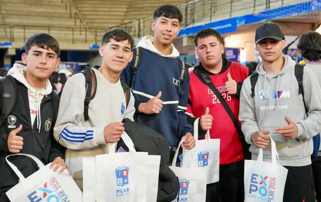 Cursan el último año de la Secundaria y ya proyectan su futuro en la Expo Educativa Pilar.
