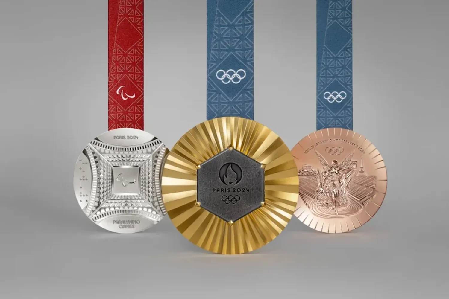 Se conocieron las medallas para los Juegos Olímpicos de Parìs 2024