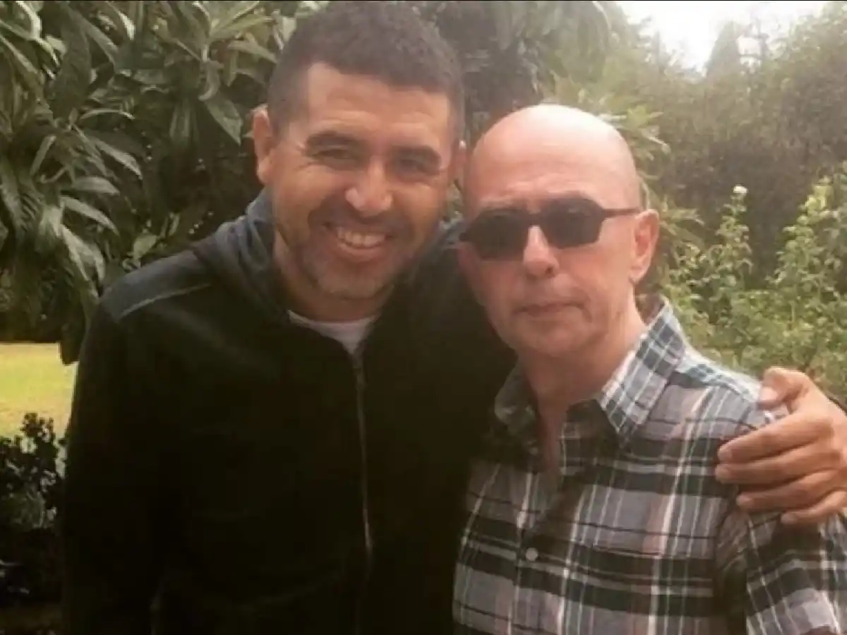 El "Indio" Solari fue invitado al partido despedida de Juan Riquelme