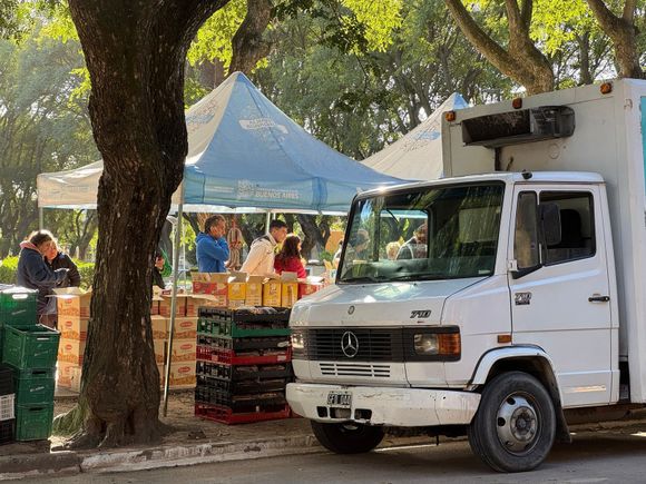 Lilí visitó la feria Alimentos Bonaerenses