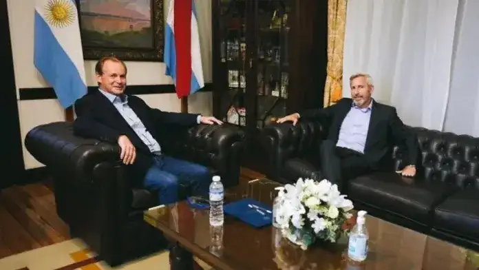 Frigerio y Bordet se reúnen en Casa de Gobierno