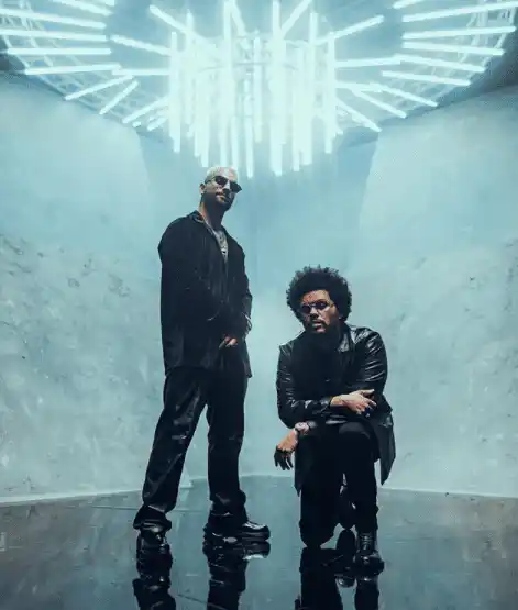 Maluma y The Weekend complacieron a sus seguidores. Foto: instagram