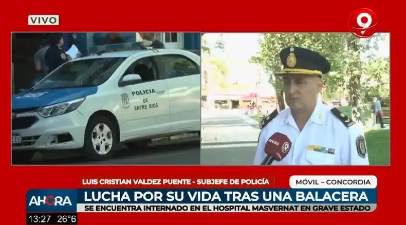 Un joven lucha por su vida tras haber recibido al menos 7 disparos