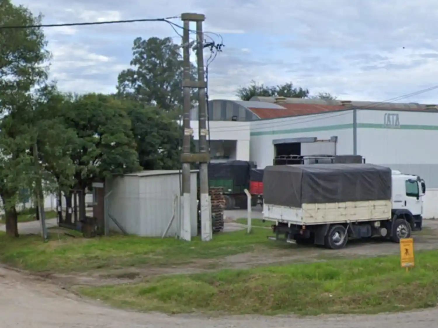 La empresa de transportes del barrio sufrió un robo semanas atrás.