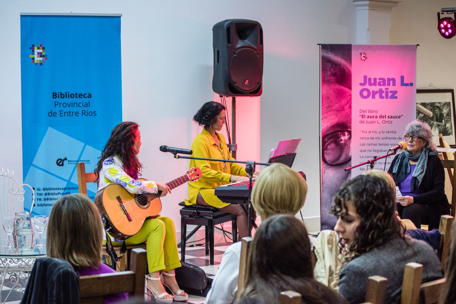 Nuevo encuentro del ciclo literario musical en la Biblioteca Provincial