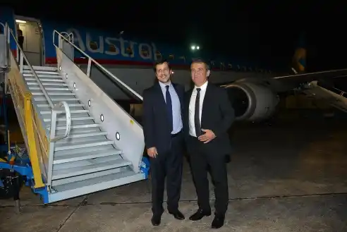 Aerolíneas volvió a volar a Entre Ríos