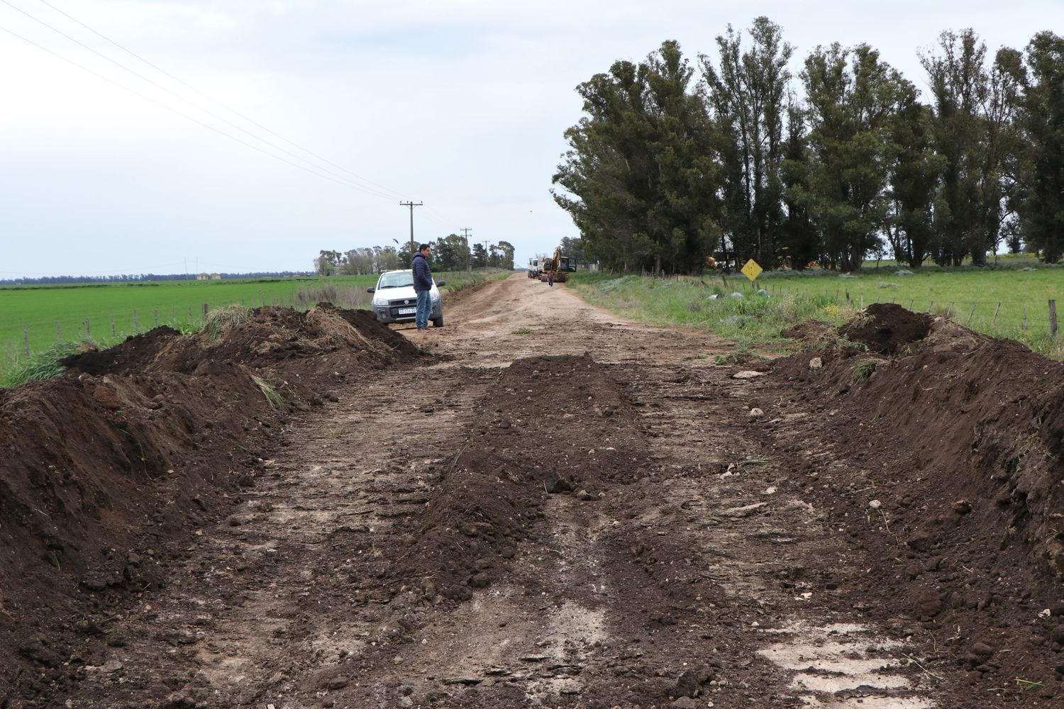 En San Cayetano. Se desarrolla un plan estratégico de mejoras viales