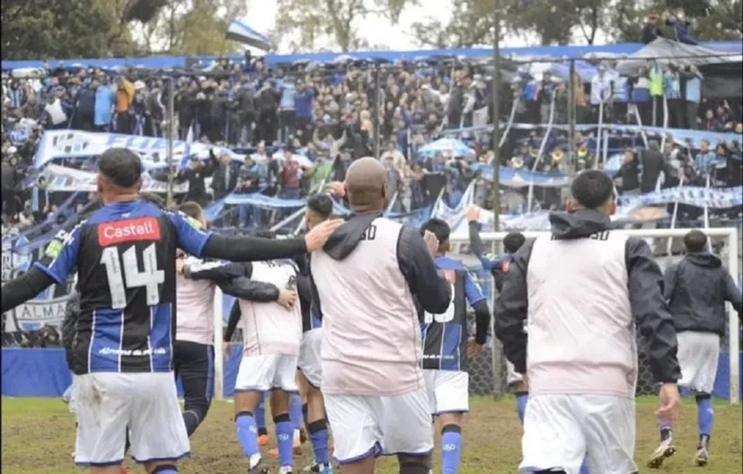 El partido había finalizado 1-0 a favor de Almagro.