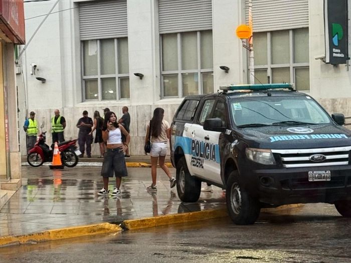 policía federal control centro