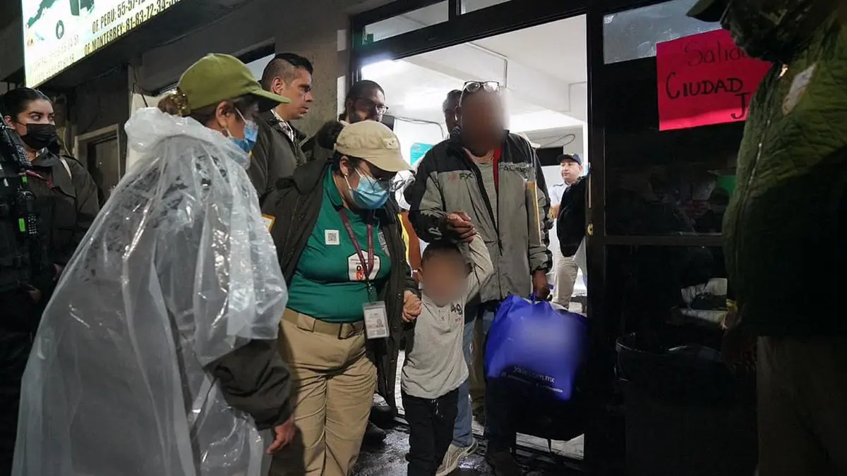 TRAS VARIAS REDADAS en Ciudad de México: detienen a 246 migrantes, entre ellos venezolanos