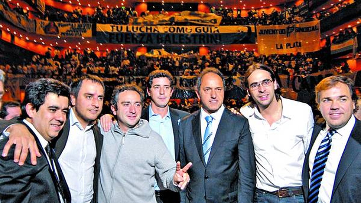 Scioli: “La Cámpora es el presente y el futuro de la Argentina”
