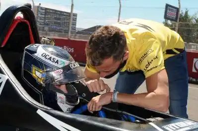 A pesar de la amargura,  Pernía destacó una evolución