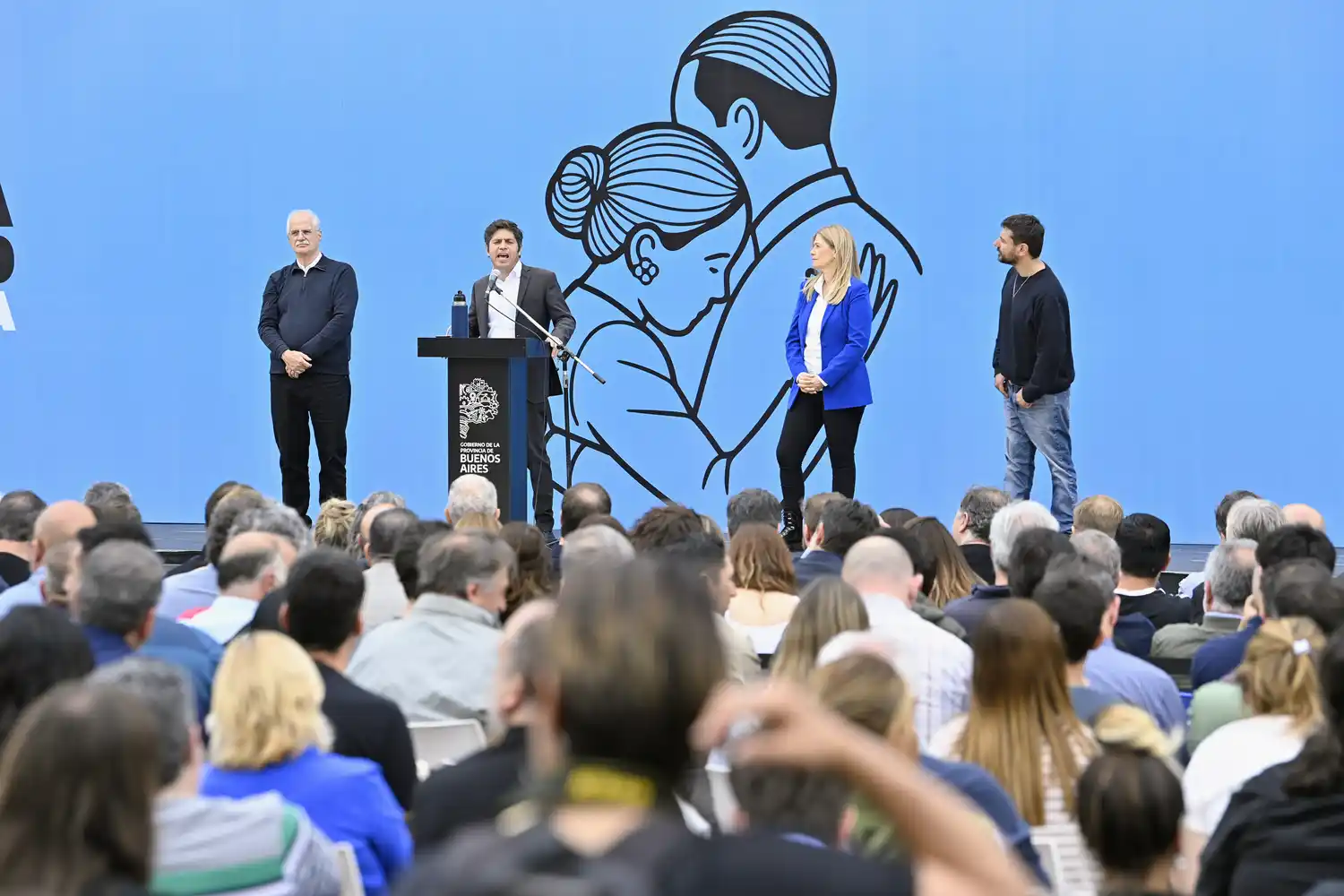 Kicillof en la Quinta de San Vicente