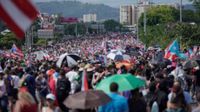 Protestas a cuatro bandas