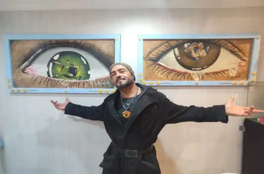 Presentaron dos cuadros por la obtención de la Copa del Mundo