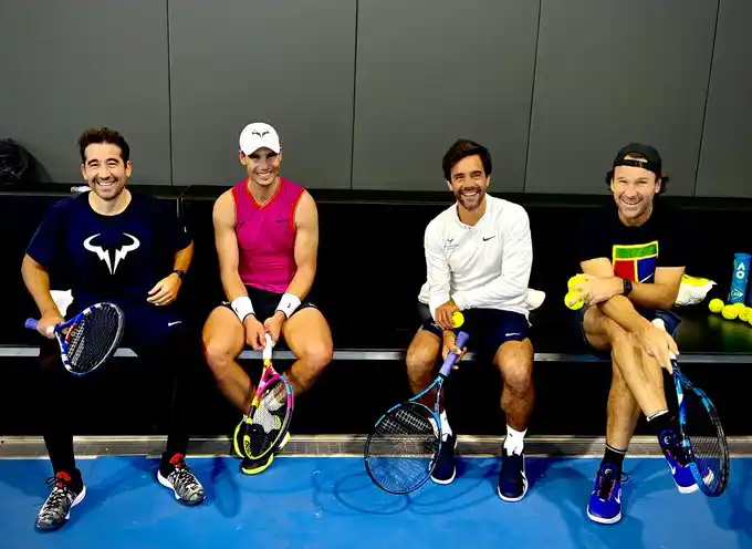 Allegado a Tandil en el equipo de Rafael Nadal