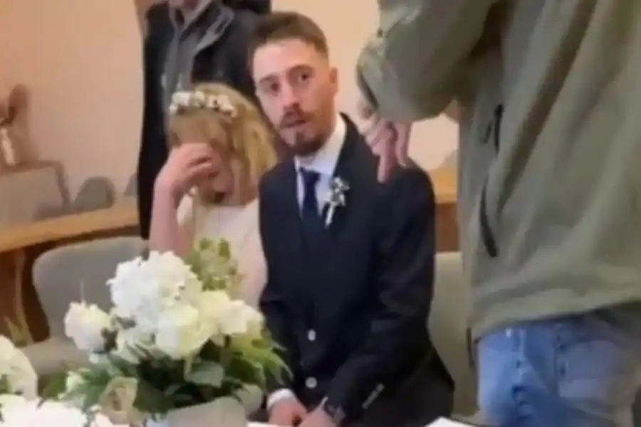 Una boda para el trauma: la Policía detuvo al novio y su pareja terminó internada