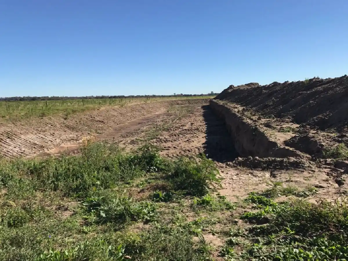Arroyito: avanza la obra del canal a cielo abierto