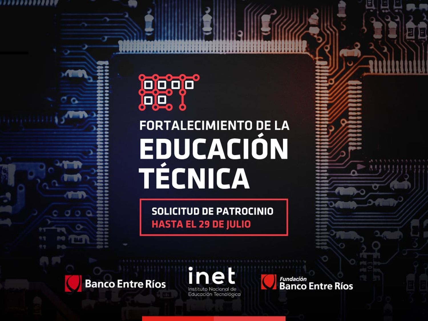 Banco Entre Ríos patrocinará proyectos vinculados a educación técnica, empleo y desarrollo tecnológico