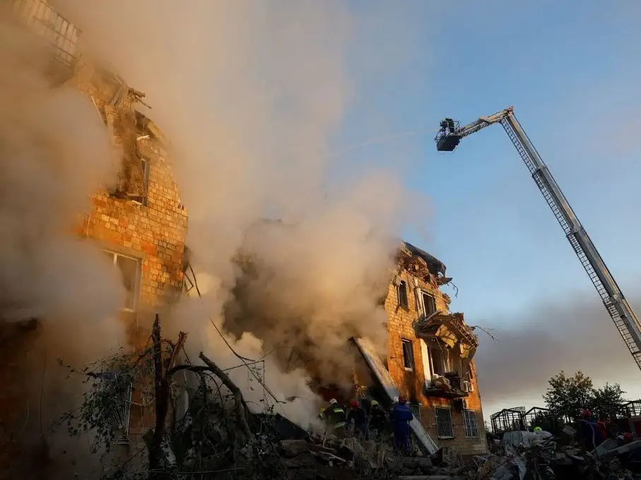 bombardeo de Kiev 2