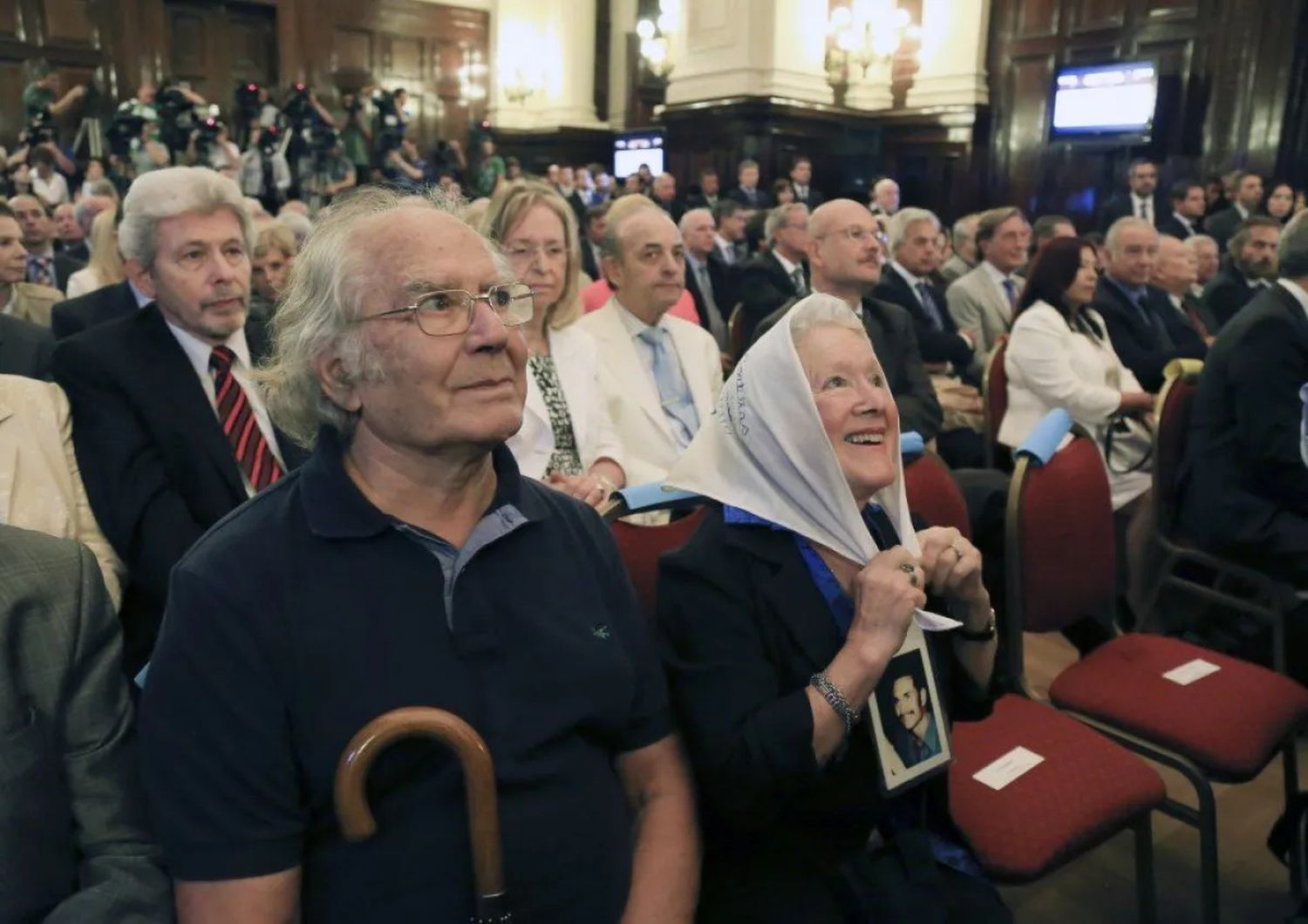 Adolfo Pérez Esquivel, Premio Nóbel de la Paz, una de las caras visibles de esta arremetida contra Javier Milei.