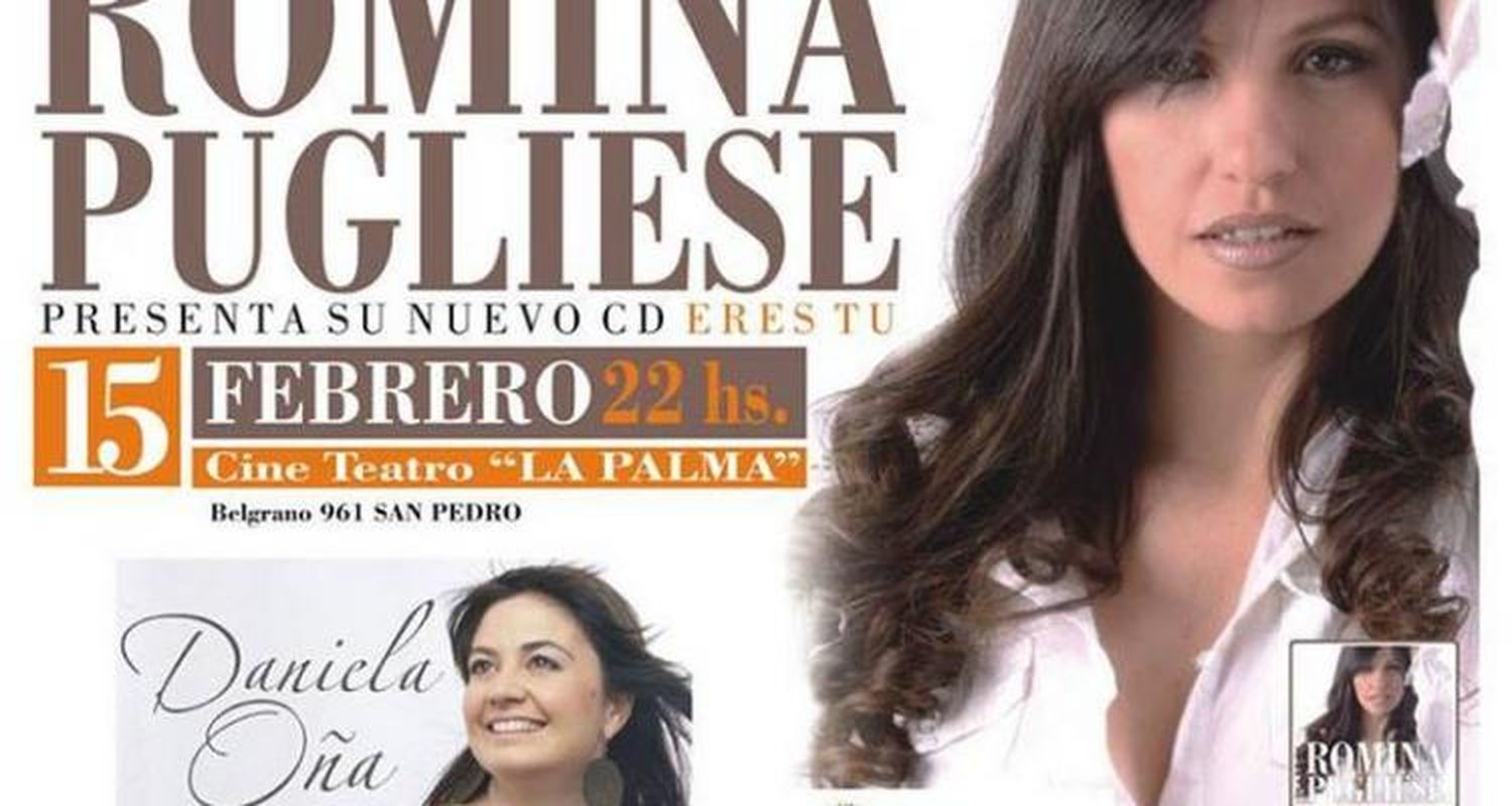Entradas a la venta para el show de Romina Pugliese